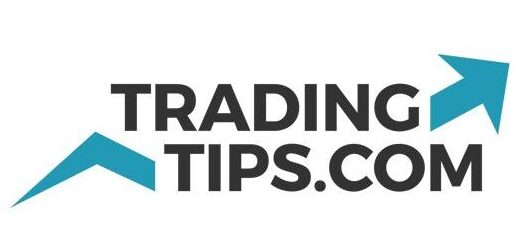 Trading tips logo with white background